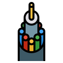 Fibra óptica iconos creados por Chattapat - Flaticon